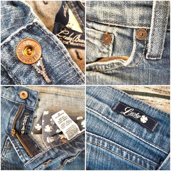 HP💘LUCKY BRAND⚡️Straight Cropped Jeans_4/27 - Picture 7 of 8